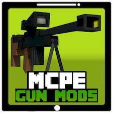 NEW GUN MODS FOR MCPE 