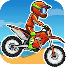 Скачать взлом Moto X3M Bike Race Game (Мото 3М Игра на мотоциклах)  [МОД Mega Pack] - последняя версия apk на Андроид