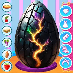 Скачать взлом Dragon Eggs Surprise (Драгон Эггс Сюрприз)  [МОД Много денег] - полная версия apk на Андроид