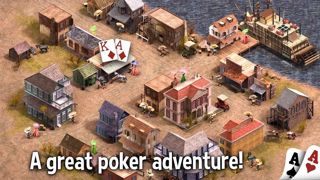 Governor of Poker 2 - Offline  [МОД Бесконечные деньги] Screenshot 3