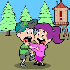 Взлом Gravity Forest Saw Trap (Гравитационный Лес Пила Ловушка)  [МОД Много денег] - последняя версия apk на Андроид