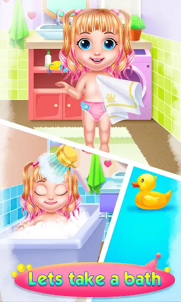 Baby Girl Caring Pinky Style (Беби Грл Керинг Пинки Стайл)  [МОД Все открыто] Screenshot 5