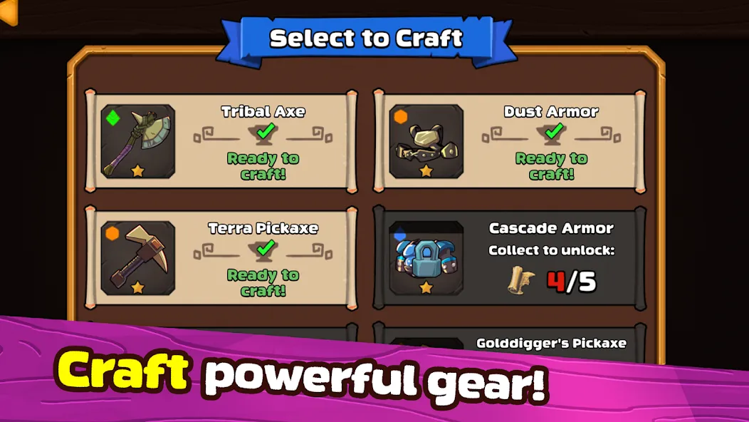 Mine Quest 2: RPG Mining Game (Мине Квест 2)  [МОД Много монет] Screenshot 5