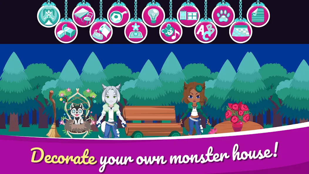 My Monster House: Doll Games (Май Монстер Хаус)  [МОД Unlimited Money] Screenshot 1