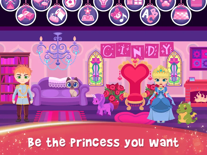 My Princess Castle: Doll Game (Мой Принцессин Замок)  [МОД Unlocked] Screenshot 1