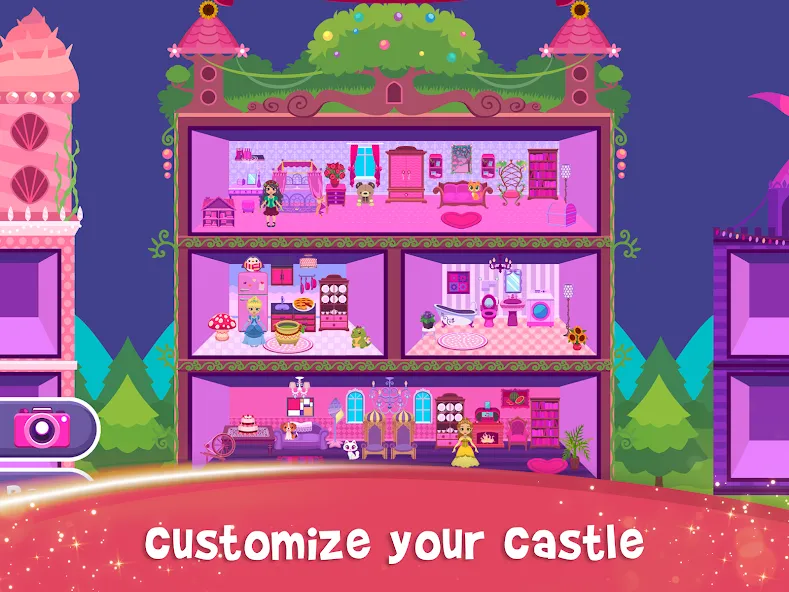 My Princess Castle: Doll Game (Мой Принцессин Замок)  [МОД Unlocked] Screenshot 3