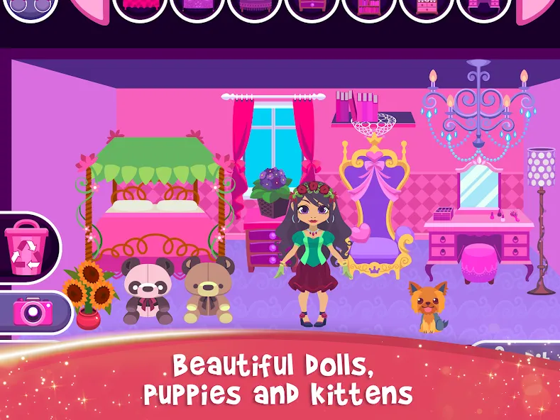 My Princess Castle: Doll Game (Мой Принцессин Замок)  [МОД Unlocked] Screenshot 4