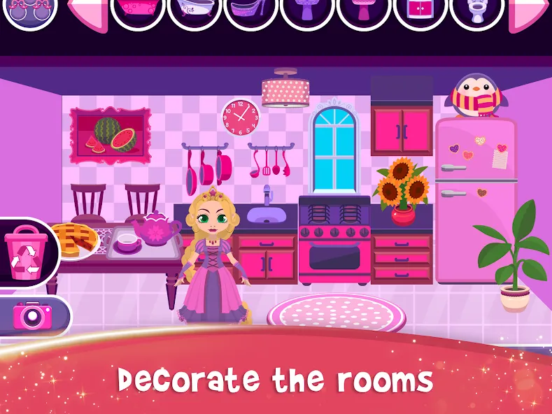 My Princess Castle: Doll Game (Мой Принцессин Замок)  [МОД Unlocked] Screenshot 5