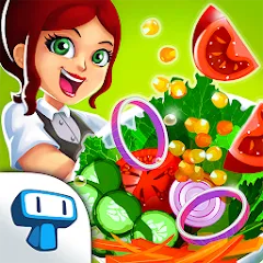 Скачать взлом My Salad Bar: Veggie Food Game (Мой салатбар)  [МОД Меню] - последняя версия apk на Андроид