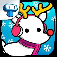 Скачать взломанную Reindeer Evolution: Idle Game (Рейндир Эволюция)  [МОД Бесконечные монеты] - стабильная версия apk на Андроид