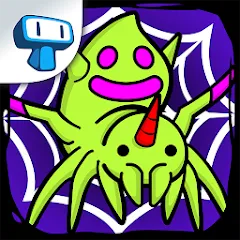 Скачать взломанную Spider Evolution: Idle Game (Спайдер Эволюшн)  [МОД Много монет] - полная версия apk на Андроид
