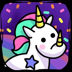 Взломанная Unicorn Evolution: Idle Catch (Юникорн Эволюшн)  [МОД Unlocked] - последняя версия apk на Андроид