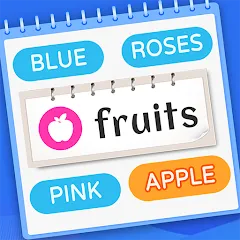 Скачать взломанную Word Sort: Association Connect (Соннект Колорс)  [МОД Все открыто] - стабильная версия apk на Андроид