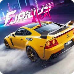 Скачать взломанную Furious: Heat Racing 2024 (Фьюриъс)  [МОД Меню] - стабильная версия apk на Андроид