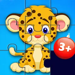 Взломанная Kids puzzles - 3 and 5 years  [МОД Много монет] - последняя версия apk на Андроид