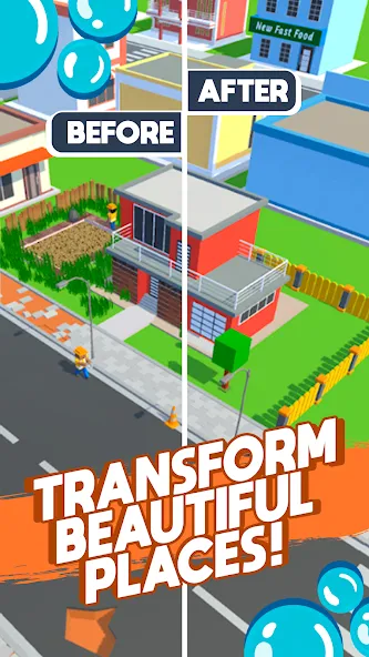 Cleaning Idle (Клининг Айдл)  [МОД Все открыто] Screenshot 2