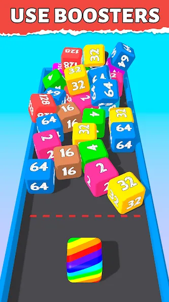 Bounce Merge 2048 Join Numbers  [МОД Все открыто] Screenshot 4