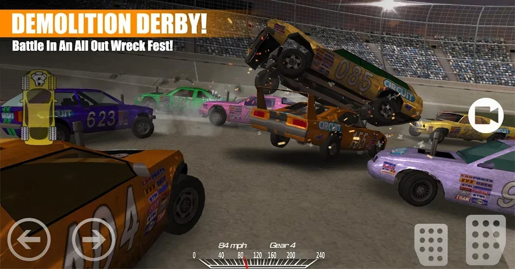 Demolition Derby 2 (Демолиция Дерби 2)  [МОД Menu] Screenshot 1