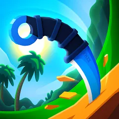Скачать взлом Flippy Knife: 3D flipping game (Флиппи Найф)  [МОД Меню] - последняя версия apk на Андроид