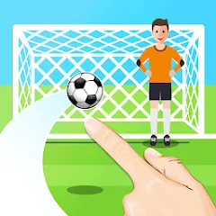 Взлом Penalty Shootout Game Offline (Пенальти игра без подключения к интернету)  [МОД Menu] - полная версия apk на Андроид