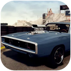 Скачать взломанную Charger Drift Simulator (Чарджер Дрифт Симулятор)  [МОД Меню] - последняя версия apk на Андроид