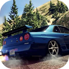 Скачать взлом Skyline Drift Simulator (Скайлайн Дрифт Симулятор)  [МОД Меню] - последняя версия apk на Андроид