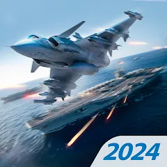 Взломанная Modern Warplanes: PvP Warfare (Модерн Варплейнс)  [МОД Menu] - последняя версия apk на Андроид