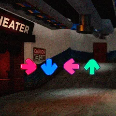 Скачать взлом FNF Rainbov Blue Mod Test (ФНФ Радуга Синий Мод Тест)  [МОД Unlimited Money] - стабильная версия apk на Андроид