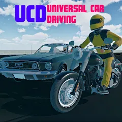 Взломанная Universal Car Driving (Юниверсал Кар Драйвинг)  [МОД Много монет] - последняя версия apk на Андроид