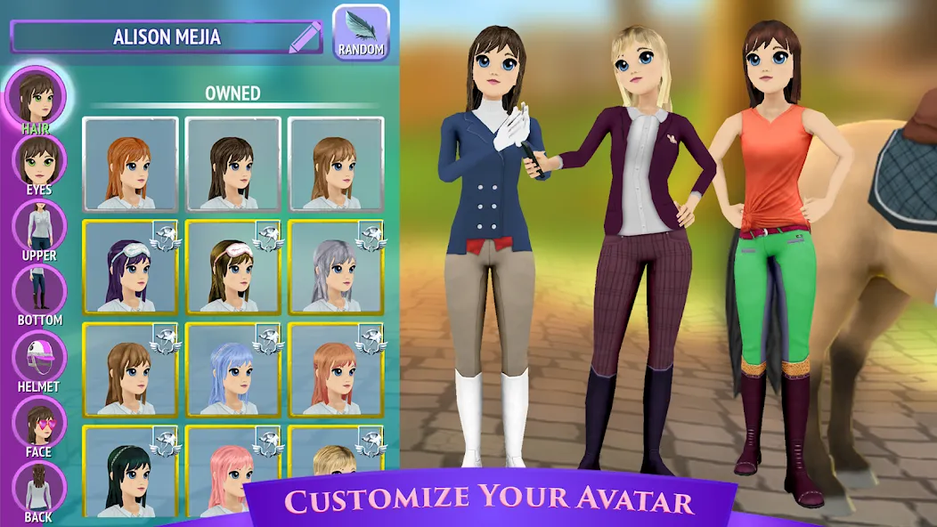 Horse Riding Tales - Wild Pony (Хорс Райдинг Тейлс)  [МОД Много монет] Screenshot 4