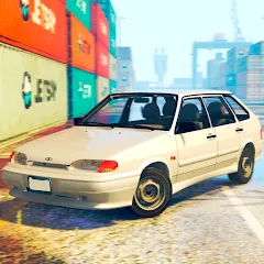 Взломанная Lada Drift Simulator - Online  [МОД Menu] - полная версия apk на Андроид