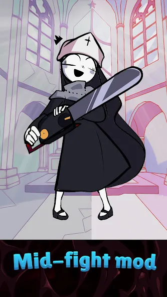 Mid-fight Masses Full Mod (Рэп битва Монки Мод)  [МОД Бесконечные деньги] Screenshot 1