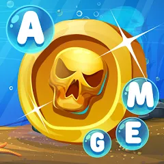 Скачать взломанную Gold for words: anagram games  [МОД Все открыто] - последняя версия apk на Андроид