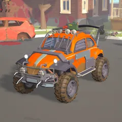 Скачать взломанную Zombie Cars Crush: Racing Die (Зомби Карс)  [МОД Бесконечные монеты] - полная версия apk на Андроид