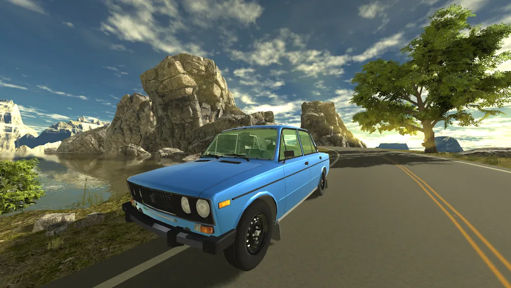 Russian Car Lada 3D  [МОД Menu] Screenshot 5