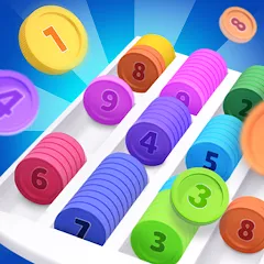 Скачать взлом Coin Sort (Коин сорт)  [МОД Unlocked] - последняя версия apk на Андроид