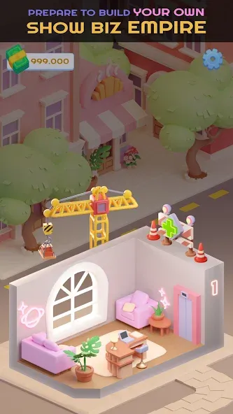 Idol Tower: K-pop & Models (Айдол Тауэр)  [МОД Unlimited Money] Screenshot 3