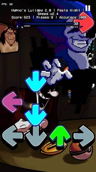 Hypno Mix Five Nights Battle (ФНФ Хипно Микс Пять Ночей)  [МОД Бесконечные деньги] Screenshot 1