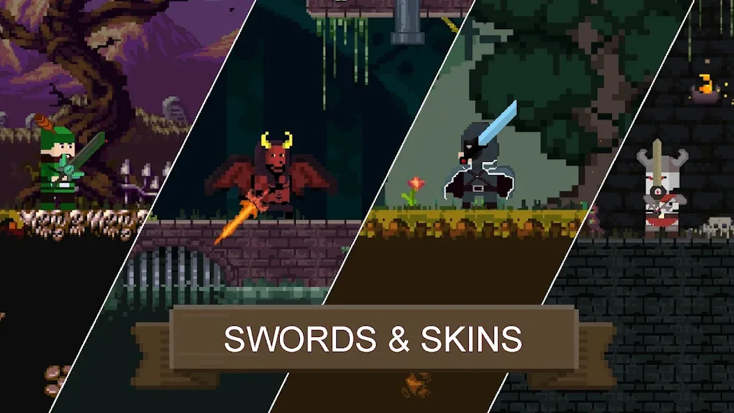 Rune Sword: Action Platformer (Руновый меч)  [МОД Меню] Screenshot 5