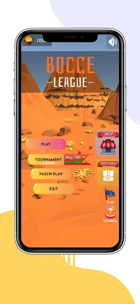 Bocce Ball 3D: Nations League (Бочче Болл 3Д)  [МОД Бесконечные монеты] Screenshot 5