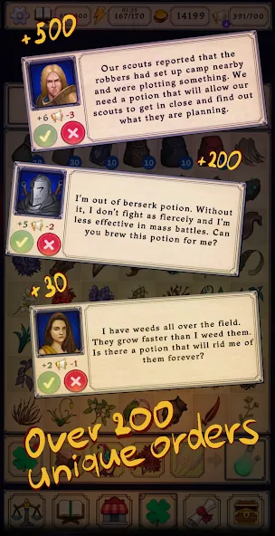 Potion shop: Alchemy Simulator (Пошоп)  [МОД Много денег] Screenshot 2