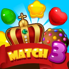 Скачать взломанную Royal Match King (Роял Матч Кинг)  [МОД Unlimited Money] - полная версия apk на Андроид