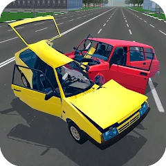 Скачать взлом Russian Car Crash Simulator (Рашн Кар Краш Симулятор)  [МОД Меню] - последняя версия apk на Андроид