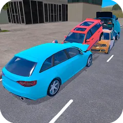Скачать взломанную Traffic Crashes Car Crash (Трафик Краш Кар Краш)  [МОД Unlimited Money] - стабильная версия apk на Андроид