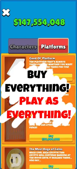 Stonks To The Moon (Стонкс ту зе Мун стоки на Луну)  [МОД Все открыто] Screenshot 5