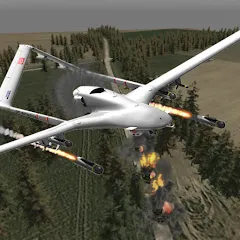 Скачать взломанную Drone Strike Military War 3D (Дрон Удар Военная Война 3D)  [МОД Unlimited Money] - стабильная версия apk на Андроид