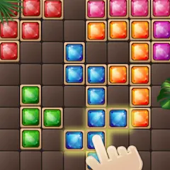 Взломанная Block Puzzle (Блокголоволомка)  [МОД Много денег] - последняя версия apk на Андроид
