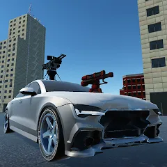 Скачать взлом Car Crash Arena Simulator 3D  [МОД Menu] - полная версия apk на Андроид