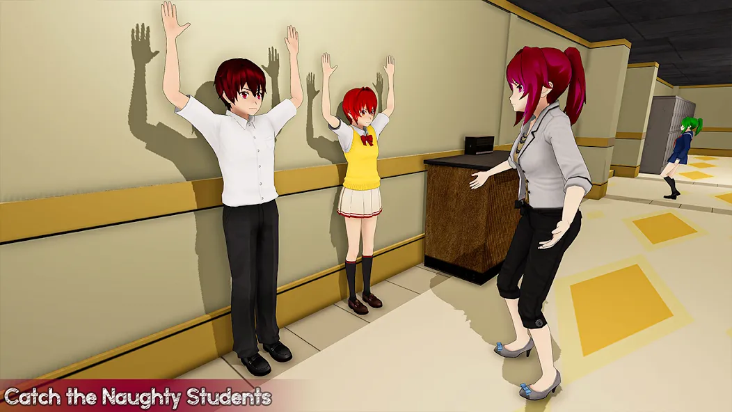 Anime Girl School Teacher 3D  [МОД Unlocked] Screenshot 3