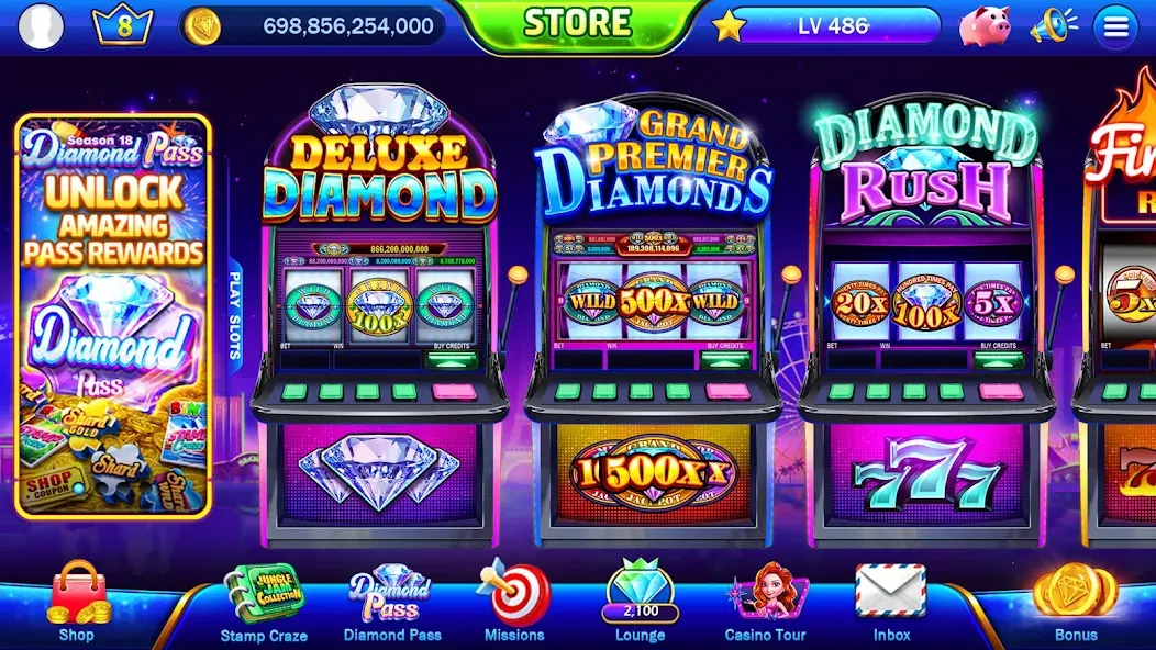 Classic Slots™ - Casino Games (Классические слоты)  [МОД Бесконечные деньги] Screenshot 2